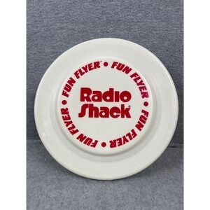 Vintage Radio Shack Fun Flyer Advertisement‎ Frisbee - Rare Item - Very Good